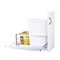 Rev-A-Shelf Aluminum, Silver, 10.75 in W, 19.25 in H, 21.94 in D, 21.94 in L, Silver 5349-15DM-1 - alternate 2